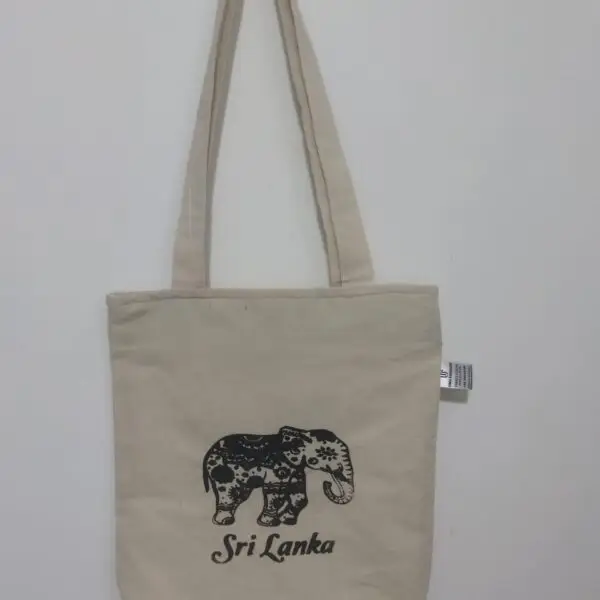 Sri Lanka canvas tote