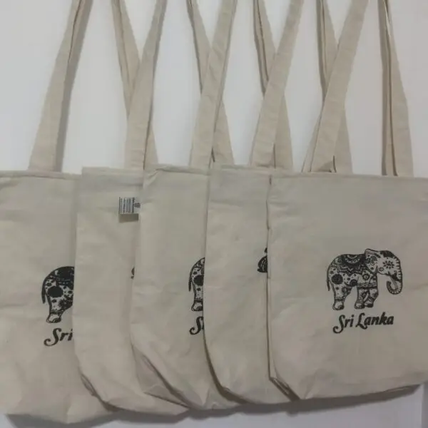 sri lanka canvas tote